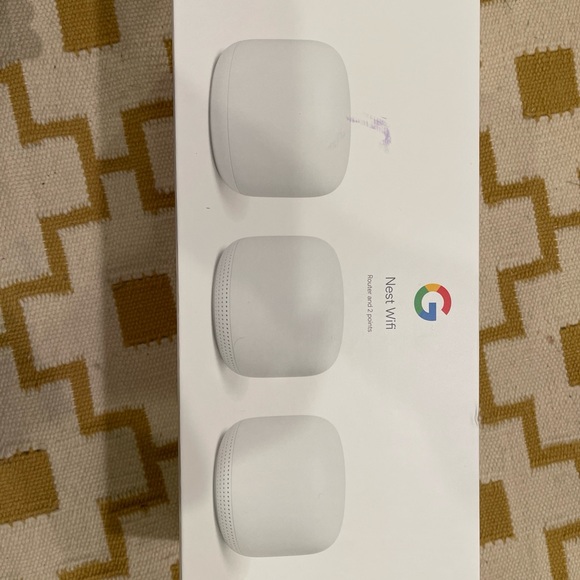 Google Nest Wifi - Mesh Router AC2200 and 3 Points w/ Google Assistant - 4 Pack. - Picture 5 of 5